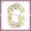 Aidocrystal Articial Flower Letter Custom Bridal Groom Name Wedding Flower Decorations DIY Hot Selling