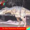 Robotic mechanical dinosaur costume for amusement