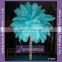 FTH12 ostrich feather table centerpiece tree