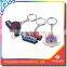Christmas gift tree 3d Soft PVC decoration Keychain