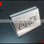 Factory custom stainless steel table menu holder