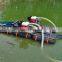 Alluvial gold mining equipment dredges