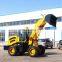 2.5ton wheel loader with lawn mower and log grappler