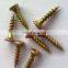 For wood and metal black yellow white self tapping drywall screw