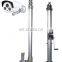 4m-20m mobile shelter telecom tower portable telescopic tv antenna mast flood lighting poles