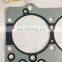 HIDROJET cylinder head gasket  6BG1 1-11141196-0 gasket for ZX200 ZX230