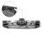 3 Fin Front Hood Sport Black Chrome Grill 2005 - 08 для Benz ML Class W164