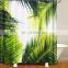 i@home wholesale eco friendly tropical beach print shower curtain mildew resistant waterproof