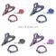 High quality skin-friendly new arrived denim dog collar pet harness and leash set