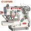 LT 600-01-ST-WP HIGH-SPEED CYLINDER BED PNEUMATIC INTERLOCK SEWING MACHINE WITH AUTO-TRIMMER WITH AUTO-THREAD WIPE