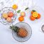 Home Kitchen Storage Food Vegetable Container Metal Wire Fruit Basket