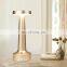 New style Dumbbell Aluminium Table Lamp USB Rechargeable LED Cordless Restaurant Table Lamp