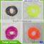 2016 Youngs Silicone bracelet, l cheap colorful transparent silicone bracelet