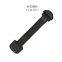Railroad Fastener Button Head Oval Neck Track Bolt with nuts and washers