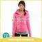 China manufacturer best selling custom women zipper yoga jacket