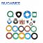 High Quality NBR Nitirle EPDM PTFE Food Grade Silicone Rubber Gasket Flat Rubber Washer Square O Ring