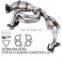 Car Catalytic Converter Stainless Steel Exhaust Pipes For SUBARU FORESTER 2006 - 2012 2.5L