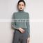 Women Plus Size Cashmere Wool Knit Casual Turtle Neck Pullover