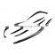 For 17-18 Mercedes Benz W213 E Class Sport Front Bumper Fog Light Garnish Trim Fins
