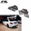Universal Dry Carbon Fiber C Class E Class S Class Exhaust Muffler Tips for Mercedes Benz W205 W204 W222 W218 S63 S65 AMG