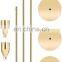 Candle Holders-Set of 3 Candlestick Holders for Taper Candle Birthday Dinning Party Decorative Metal Taper Candle holders
