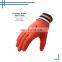 HANDLANDY Orange 4-way Stretch Fabric Sport Cycling Gloves,Women Warm Running Gloves With Knitted Wrist Cuff