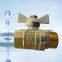Dn50 Wholesale Handle Full Bore Insert Ppr Brass Ball Valve With Filters Ball Valve With Union