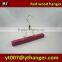 Black customized logo print hair extension hanger wooden hair package hanger