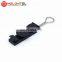 MT-1710 201 304 stainless steel nylon ABS plastic body S type galvanized hook ftth cable tension clamp
