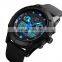 Buying in bulk wholesale best military watch Skmei 1257 mens watches silicone straps chrono alarm day date display