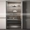 Australian Modern Kitchen Furniture Unit 2021 Matt Grey Lacquer Melamine Laminate Kitchen Cabinets