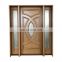 Solid core exterior wooden front doors with glass most popular hardwood oak external front entry doors