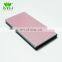Luxury 2 colors pink eyeshadow & eyebrow powder palette packaging box with mirror