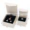High Quality Good Price Paper Cardboard Magnetic Jewelry Packaging Box With Logo Ring Earring Box