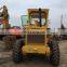 Japan original cheap Komatsu GD611 motor grader on sale in Shanghai