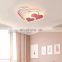 Remote Round D280MM Indoor Luxury Crystal Ceiling Lights Lamps For Bedroom Living Room Children's Ceiling Lamp