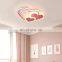 Hot Selling Heart Model LED Decorative Ceiling Kids Room Ceiling Lamp Children Rooms Ceiling Lamp