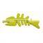 New high quality tpr pet fish bone toy pet dog chewing rubber toy wholesale durable interactive toy pet supplies