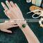 SINOBI Soft Mesh Band Girls Watches Emerald Green Dial Watch S9853L Customization Your Own Logo Wristwatch