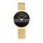 CURREN Rose Gold Watch Ladies Creative Steel Women's Bracelet Watches Female Clock