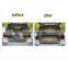 Universal Auto Storage Organizer Car Trunk Bag Large Capacity Backseat Storage Bag Trunk Cargo Mesh Holder Pocket Black