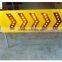 Customized available waterproof aluminum solar LED road construction safety sign
