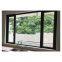 Casement Aluminium Window with Customized Color Optional Glass of Laminated Tempered Sound Heat Proof Glass