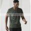 Wholesale Blank Custom Quick Dry Ice Silk Sports Gym T-Shirt Men's Outdoor Fitness Running Activewear Camouflage Print Tee Shirt