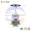 [Ruoteng]  High Quality Stainless Steel Valve Manual Operate Knife Gate Valve With Wheel Handle