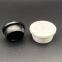 White color plastic 12mm snap in locking hole plug