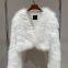 Winter new fox fur striped fur coat for women, thick and dense fur coat, short style, small and young