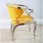 Stainless steel framework of eat chair recreational chair armrest