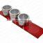 newest kitchen 4 pieces Stainless Steel magnetic spice rack set