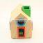 Miniature wooden toys house,wooden educational blocks toys,intelligence toy